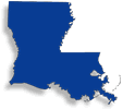 Louisiana map