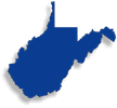 West Virginia map